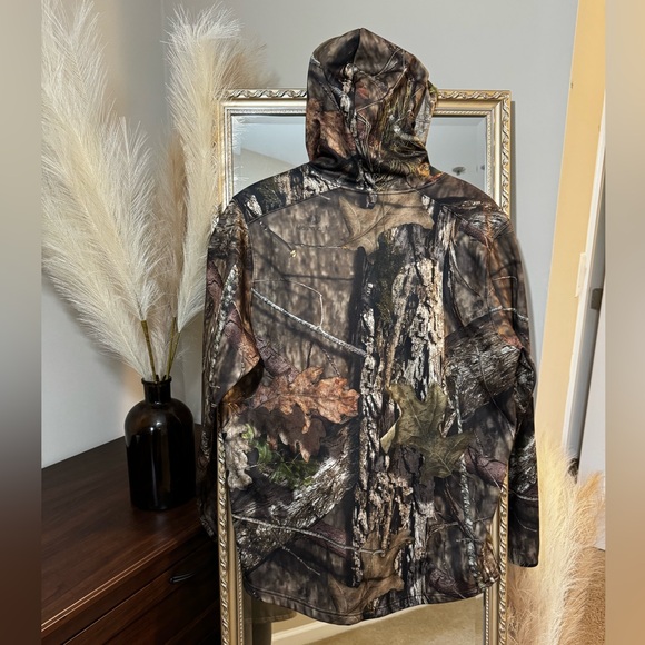 Mossy Oak Country DNA Performance Hoodie Fleece Lined w/ Neck Gaiter - Large - Picture 11 of 12